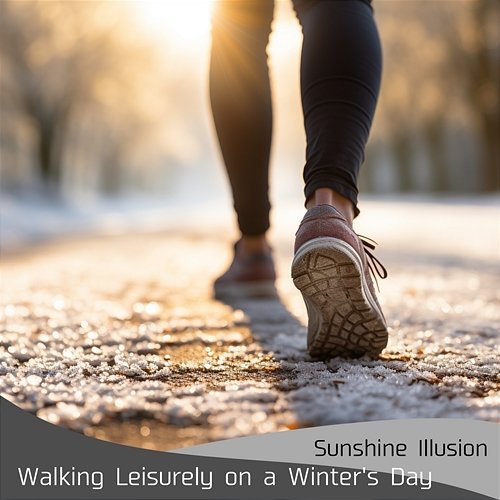 Walking Leisurely on a Winter's Day Sunshine Illusion
