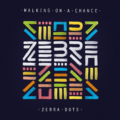 Walking On A Chance Zebra Dots
