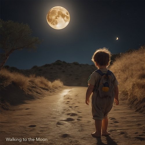 Walking to the moon Vincenzo Adelini