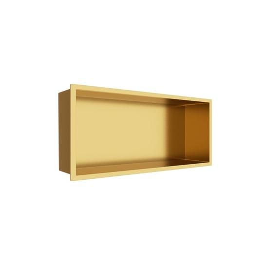 WALL-BOX ONE Gold Półka wnękowa ze stali nierdzewnej złota 45x20x10 cm Inna marka