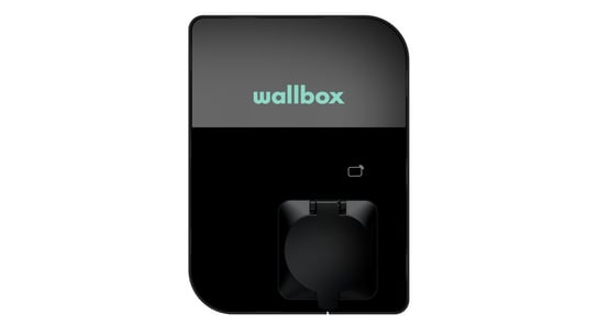 Wallbox Copper SB z gniazdem Typ 2, 22 kW, czarna Wallbox