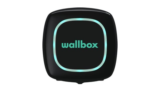 Wallbox Pulsar Plus z kablem 5 m typu 1 – ładowarka 7,4 kW z aplikacją, czarna Wallbox