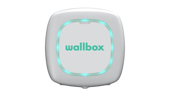 Wallbox Pulsar Plus z kablem 5 m typu 2 – ładowarka 22 kW z aplikacją, biała Wallbox