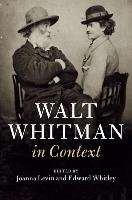 Walt Whitman in Context Levin Joanna