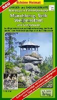 Wander- und Radwanderkarte Naturpark Fichtelgebirge, Münchberg, Selb, Weißenstadt und Umgebung 1 : 35 000 Barthel, Barthel Andreas Verlag