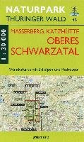 Wanderkarte Masserberg, Katzhütte, Oberes Schwarzatal 1:30.000 Grunes Herz Verlag, Verlag Grnes Herz Lutz Gebhardt&Shne Gmbh&Co. Kg
