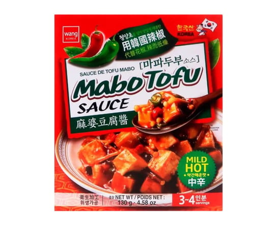 WANG Mabo Tofu Sos, Mild Hot 130g Wang