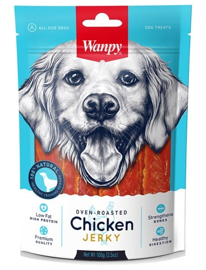 Wanpy Chicken Jerky 100G wanpy