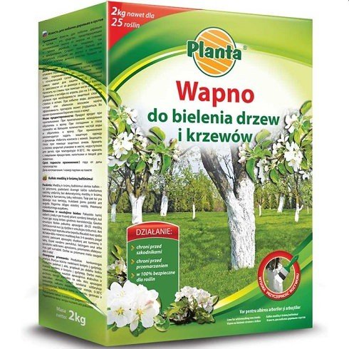 Wapno do bielenia drzew 2 kg Planta Planta