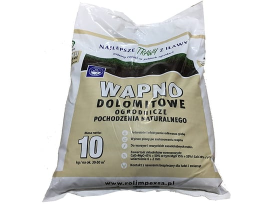 Wapno dolomitowe 10 kg Odkwaszacz X-02-06-130-R Rolimpex
