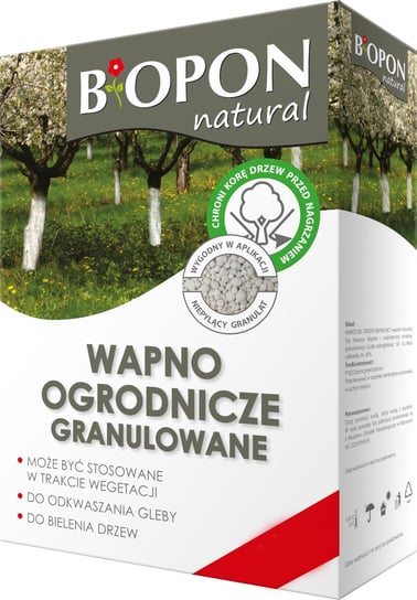 Wapno granulowane do odkwaszania i malowania BIOPON 3kg Biopon