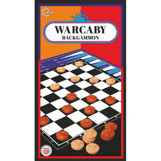 Warcaby i Backgammon, gry logiczne, Abino Abino