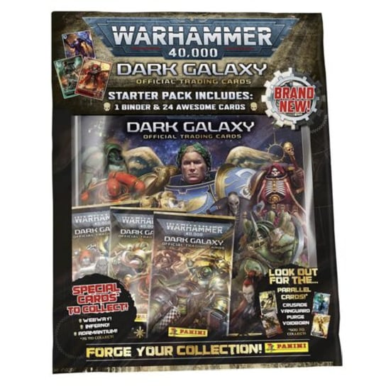 Warhammer 40000 - Dark Galaxy Trading Cards - zestaw startowy 