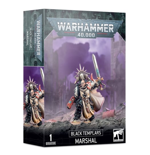 WARHAMMER 40K - BLACK TEMPLARS MARSHAL Games Workshop