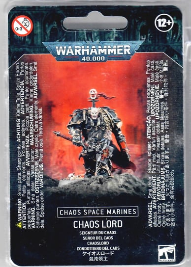 WARHAMMER 40K - CHAOS SPACE MARINES CHAOS LORD Games Workshop