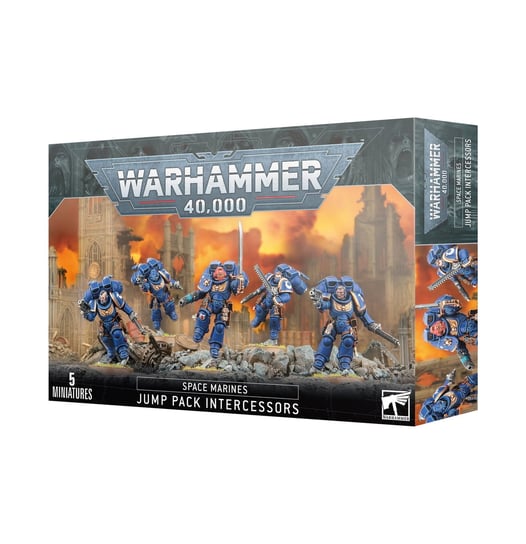 WARHAMMER 40K - SPACE MARINES JUMP PACK INTERCESSORS Games Workshop