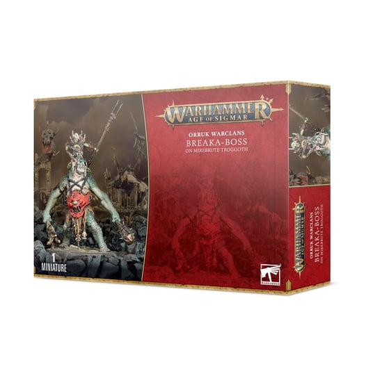 WARHAMMER AOS - ORRUK WARCLANS: BREAKA-BOSS ON MIREBRUTE TROGGOTH Games Workshop