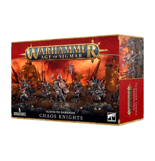 WARHAMMER AOS - SLAVES TO DARKNESS CHAOS KNIGHTS Games Workshop