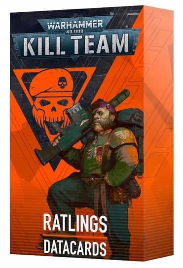 Warhammer Kill Team Datacards Ratlings, gra planszowa, Games Workshop Games Workshop
