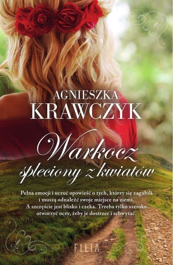 Warkocz spleciony z kwiatów - ebook mobi Krawczyk Agnieszka