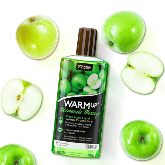 WARMup Rozgrzewający olejek do masażu jabłkowy Joydivision