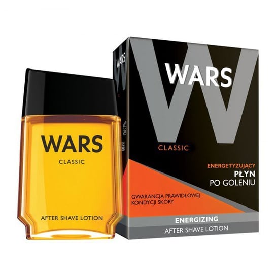 Wars, After Shave Lotion Classic, płyn energetyzujący do golenia, 90 ml Wars