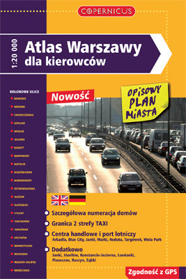 Warszawa, Atlas dla kierowców Konopska Beata, Starzewski Michał