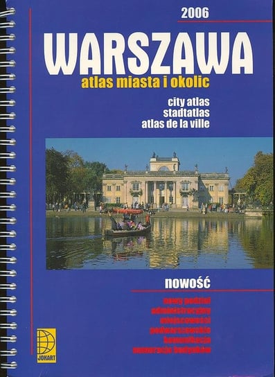 Warszawa. Atlas miasta i okolic Wydawnictwo Kartograficzne Jokart