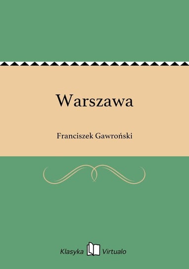 Warszawa Gawroński Franciszek