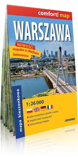 Warszawa. Mapa 1:26 000 Opracowanie zbiorowe