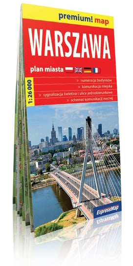 Warszawa. Plan miasta 1:26 000 Expressmap Polska Sp. z o.o.