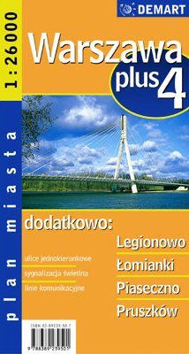 Warszawa. Plan miasta 1:26 000 Opracowanie zbiorowe