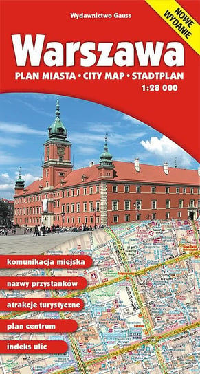 Warszawa. Plan miasta 1:28 000 Opracowanie zbiorowe