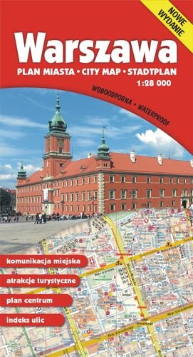 Warszawa. Plan miasta 1:28 000 Opracowanie zbiorowe