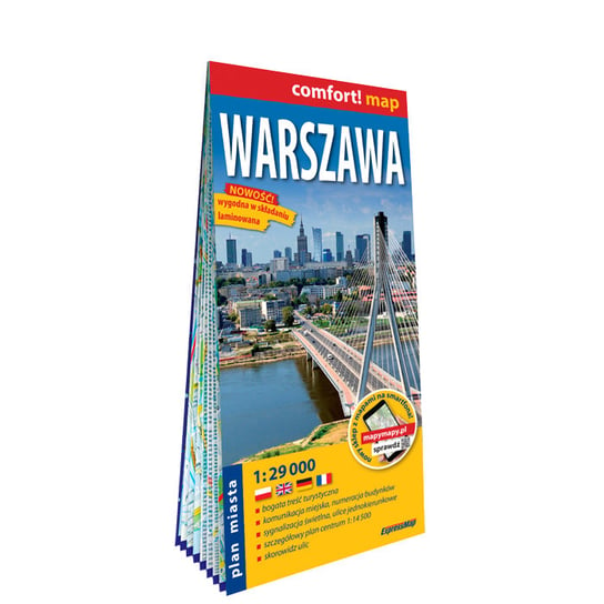 Warszawa. Plan miasta 1:29 000 Opracowanie zbiorowe