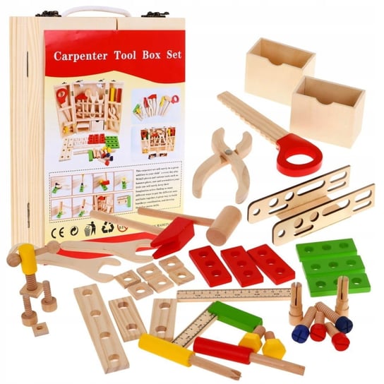 Warsztat dla dzieci drewniany zabawka edukacyjna RAMIZ