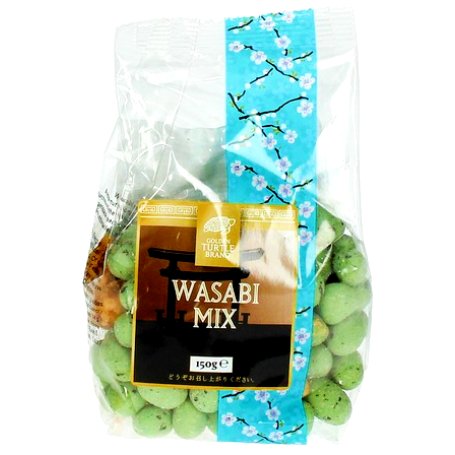 Wasabi mix, orzeszki w pikantnej skorupce 150g - Golden Turtle Brand Golden Turtle Brand