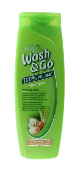 Wash & Go, szampon do włosów zniszczonych, 400 ml Wash & Go