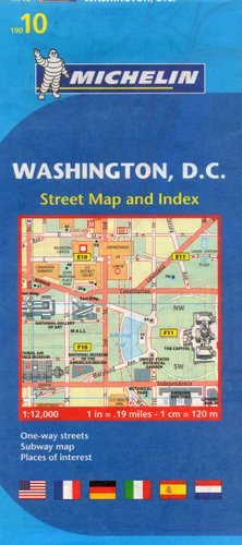 Washington, D.C. Mapa 1:12 000 Opracowanie zbiorowe