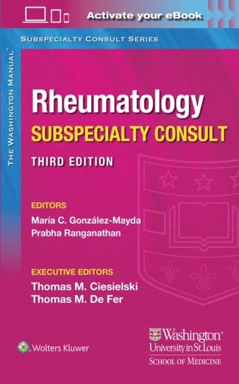 Washington Manual Rheumatology Subspecialty Consult Maria Gonzalez