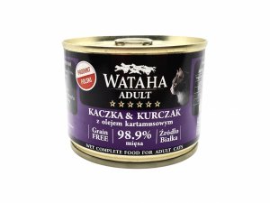 Wataha Hunt Adult Cat Kaczka Kurczak 200G / Wataha Inny producent