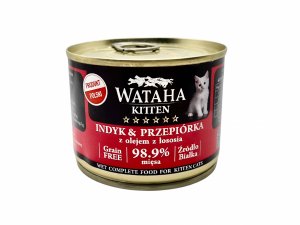 Wataha Hunt Kitten Cat Indyk Przepiórka 200G / Wataha Inny producent