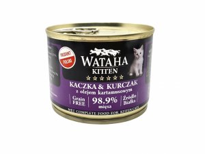 Wataha Hunt Kitten Cat kaczka kurczak 200g Inny producent