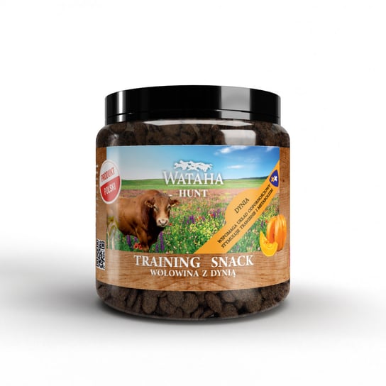 Wataha Hunt Training Snack Wołowina z Dynią 300 g Wataha