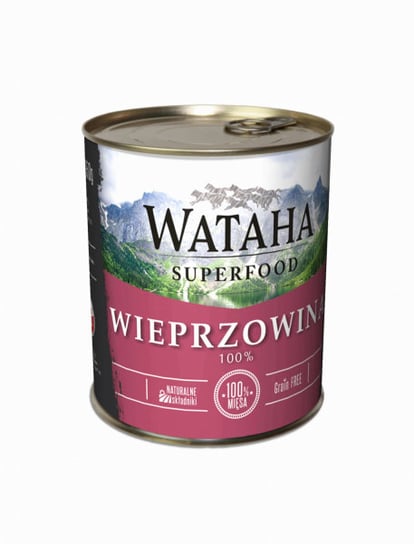 Wataha Puszka 100% Wieprzowina 850G Inny producent