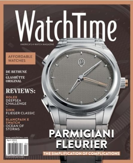 Watch Time Magazine April 2024 USA Inna marka