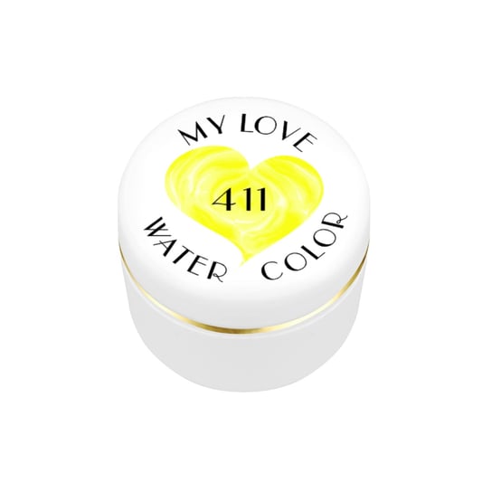 Water Color Mylove 411 Yellow 3g SUNFLOWER