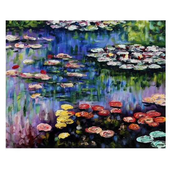 Water Lilies - Claude Monet 80x100 Legendarte