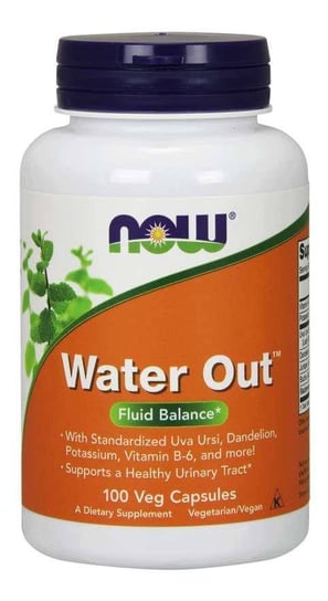Water Out - Wsparcie dla układu moczowego ( Suplement diety, 100 kaps.) Now Foods