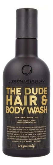 Waterclouds, The Dude Hair&Body Wash, Żel do mycia włosów i ciała, 250 ml Waterclouds